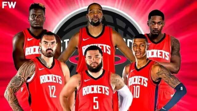 54胜28负!选择优待杜兰特,火箭果然受到青睐,联盟送来一份大礼