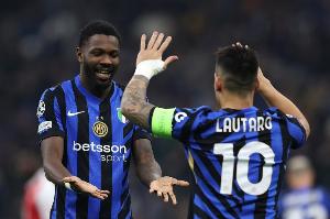 意天空：国米伤员只剩图拉姆，战罗马奥古斯托、弗拉泰西将首发